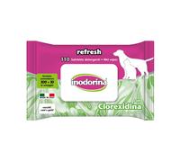 Inodorina Refresh Toallitas Húmedas Clorhexidina para perros y gatos