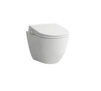 Inodoro bidé LAUFEN Cleanet Pro Comfort Lite, sin reborde de descarga, descarga profunda, asiento y tapa con cierre suave, 370 x 530 x 460 mm, H614890000S002