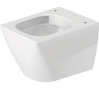 Inodoro compacto de pared Duravit Viu 251109, sin marco, 370x480 mm, 2573092000, Color: Blanco con HygieneGlaze