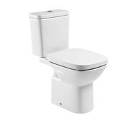 Taza con salida horizontal de 35,5 cm fabricado en porcelana de color blanco Debba Roca - Lateral