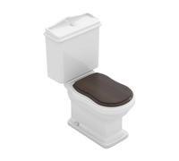 Inodoro Completo de Suelo Atenas Fossil Natura Blanco Brillo - Salida vertical (a suelo) / Sin asiento ni tapa / Sin tapa ni asiento
