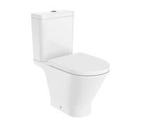 Roca Gap Round taza de inodoro compacto blanco A3420N8000
