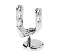 Inodoro de aleación 2 uds for montaje bisagras asiento, conjunto cromado con tornillos for accesorios inodoro