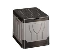 Inodoro de Camping portátil, Cubo Grande Plegable con Tapa - Orinal de Camping Plegable para Viajes - para Viajes al Aire Libre Viajes en Coche Playa Senderismo casa