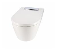 Geberit AquaClean Sela inodoro con función de bidé suspendido sin reborde con descarga de remolino blanco 146.220.21.1