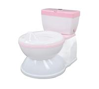 Inodoro de Entrenamiento para Ir Al Baño, Asiento de Inodoro de Simulación Multifuncional para Niños Pequeños Limpieza Fácil Extraíble con Caja de Almacenamiento Soporte de Papel