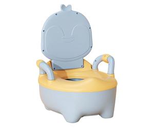 Inodoro De Entrenamiento Para Orinal Para Niños - Orinal Antideslizante Para Niños De Pingüino, Entrenador De Orinall Portátil, Cómoda Infantil Ligera Para Guardería, Preescolar, Uso En El Baño En El