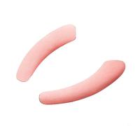 Inodoro de felpa suave para cubierta de asiento sin dejar rastro método de pegado para una instalación limpia y sencilla en inodoros estándar y ovalados para todas las estaciones (rosa)