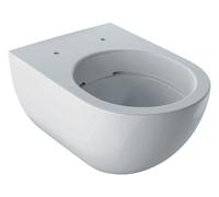Inodoro de pared Geberit Acanto lavavajillas profundo, sin bordes, 4,5/6L, 50...