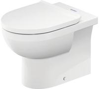Inodoro de pie Duravit No.1, rimless, 365x570 mm, salida horizontal, 20090920...