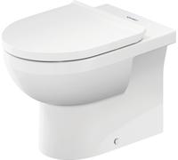 Inodoro de pie Duravit No.1, rimless, 365x570 mm, salida horizontal,...