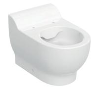 Geberit Bambini taza de inodoro de pie sin reborde blanco brillante 502.966.00.1
