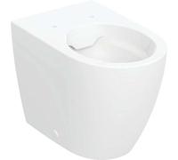 Inodoro de pie Geberit iCon, enrasado con lavabo, sin borde, fijación oculta, 502382001, Color: Blanco - CM