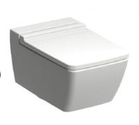 Geberit Xeno 2 WC, lavable, suspendido, sin borde, salida 540 mm, blanco con KeraTect, 500500011, 500.500.01.1