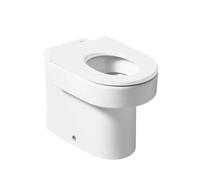 Inodoro infantil de salida dual de 27 cm fabricado en porcelana Happening Roca - Color amarillo