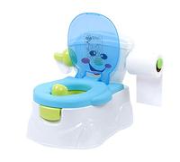Inodoro infantil mini para niños, para entrenar, orinal, para entrenamiento de potty, para niños, 36 x 42 x 30 (azul)