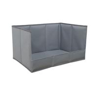 Inodoro interior para perro - Bandeja con paredes altas para animales, inodoro plegable para perros con soporte para colchón - para perros pequeños y grandes, de interior, balcón y terraza