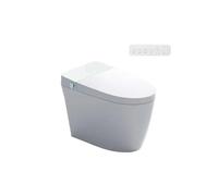 Inodoro japonés inteligente con sensor automático fabricado en cerámica blanca Ovian Plus de Nashi