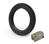 Inodoro Junta Repuesto para Camping, Compatible con Thetford C200 C250 C260 C400 C2 C3 C4, Sello Goma Impermeable para Depósito de Aguas Residuales, Junta Labio Sellado