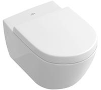 Villeroy & Boch Subway 2.0 taza de inodoro suspendido sin reborde blanco 5614R0RW