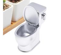 Inodoro Miniatura - Juguete Casita Muñecas, Diseño Realista Funcional, Sonido Descarga | Accesorio Decorativo Baño, Uso Muñecas Escenario Hogar