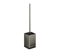 Inodoro para cepillo con sistema de montaje en pared vertical y base contenida para exposición controlada de cerdas