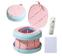 Inodoro para entrenamiento de orinal, cómoda olla de entrenamiento plegable | Pot móvil para niños | Para y niños en el coche mientras viaja al acampar al aire libre en el parque y en
