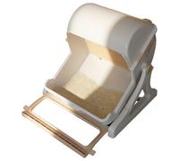 Inodoro para Gatos autolimpiable, de Inteligente, Gran diseño de Seguridad autolimpiable sin olores con Tapa Abierta para hogares multigatos, Apartamentos, Exteriores e Interiores