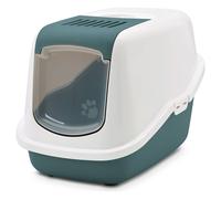 Inodoro Para Gatos Savic Nestor Verde 56x39x38,5 Cm Con Filtro De Carbón Activo