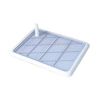 Inodoro para Perros Caja de Arena para Mascotas, Bandeja de Entrenamiento para Mascotas, Soporte para Almohadilla para Orinal para Perros, 2 Capas, Uso en Interiores y Exteriores, 6 Colores