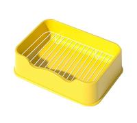 Inodoro para Perros, Elegante Orinal De Interior para Cachorros, Bandeja De Entrenamiento con Pala Y Rejilla, Protege El Suelo, Inodoro De Entrenamiento(Yellow)