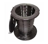 Inodoro plegable portátil para adultos con tapa para viajes al aire libre, pesca, senderismo, caravana, camping, asientos plegables