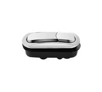 Inodoro pulsador - Pieza de repuesto brillante, accesorio de tanque de doble bobina, kit de ajuste ajustable | Mecanismo universal confiable, componente de operación accesorio de baño Herramienta de
