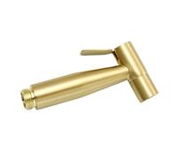Inodoro pulverizador de bidé de mano Rociador de bidé mano bidireccional oro cepillado for inodoro, regadera, grifo, cabezal ducha for con autolimpieza(Only sprayer)