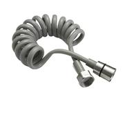 Inodoro pulverizador de bidé de mano Rociador de bidé portátil mano 304 for inodoro, baño, manguera extensible 1,5 m, juego rociador acero inoxidable, accesorios(304 nut hose-2M)