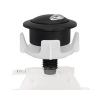 Inodoro Push Button, alto rendimiento Flush Mechanism with Two Flush Options, 1,89 x 2,13 pulgadas Tank Replacement Part for Easy Plumbing Repair in Homes, Apartments and Rentals