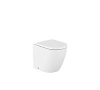 Inodoro Roca Meridian Rimless Vortex Salida Dual + SoftClose - Blanco mate