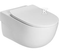 Inodoro suspendido Rimless con tapa amortiguada A34H240000