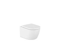 Inodoro Suspendido Roca Meridian Rimless Vortex SoftClose - Blanco mate