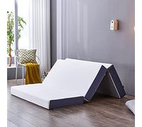 Inofia Colchón de espuma viscoelástica con triple pliegue, colchón plegable de 15 cm con funda lavable, plegable en tres, ahorro de espacio, cama en caja, prueba de 100 noches (135 x 190 x 15 cm)