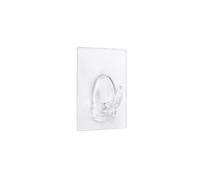 INOFIX 1290-0- - Colgador adherente reutilizable 60x47 transparente