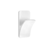 INOFIX - Colgador - Adhesivo Modelo Rama - Resistente Al Agua - Se Instala Fácilmente Mediante Banda Adhesiva De Alta Resistencia, Sin Necesidad De Tornillos - Blanco - Pack 3 Unid.