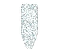 Inofix - Funda para la Plancha Elastic fit - Algodón - Resistencia al Calor - Diseñada para Tablas de Planchar de hasta 130 x 45 cm (Flores)