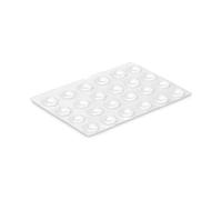Inofix M41529 - Gota transparente adhesivo 8 mm 24 unidades
