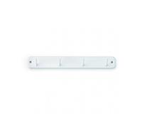 Inofix M57335 - Colgador cocina blanco 4 ganchos