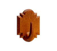 INOFIX - Percha Adhesiva Madera Bl.2 Inofix