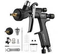 InoKraft Drizzle Pro LVLP - Pistola de pulverización precisa y Profesional, diseño de bajo Exceso de pulverización, Ultraligera de 340 g, Kit de Boquilla 1.3B/1.3C con Accesorios de pulverización de