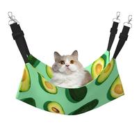 InOmak Aguacate Verde Fresco Fitness Personas Ejercicio,Hamaca Colgante para Gatos, Suave, de Doble Cara, para Perros pequeños y Mascotas.,L