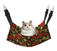 InOmak Arándano Tradicional Ruso,Hamaca Colgante para Gatos, Suave, de Doble Cara, para Perros pequeños y Mascotas.,L