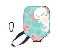 InOmak Bebé ajolote Kawaii Lindo, Funda Deportiva para Pala de Pickleball; Estuche Compatible con Todas Las Formas y tamaños de Pala.